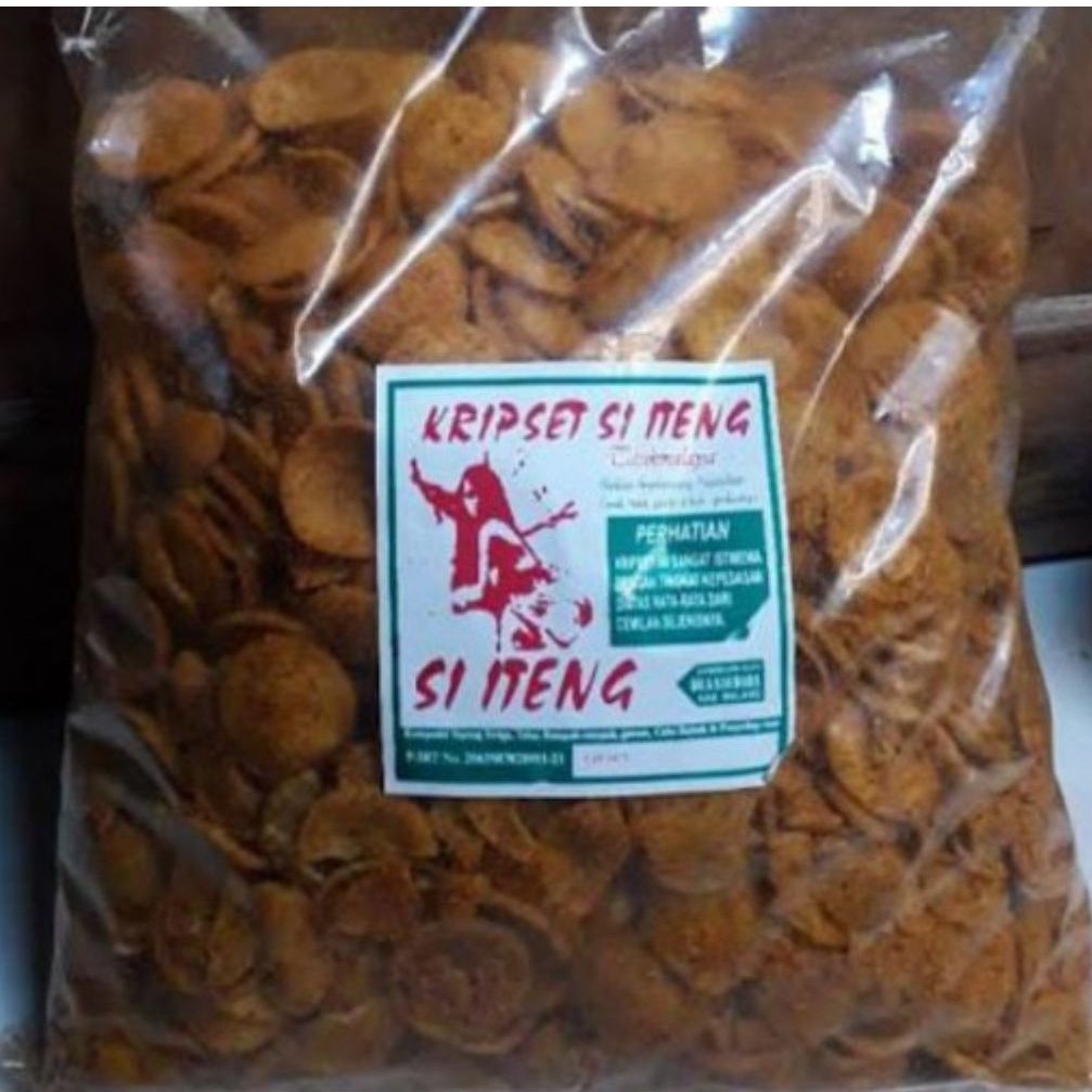SI ITENG Kripset Pedas Renyah 250gr&500gr