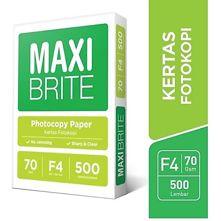 Kertas HVS MAXI BRITE F4 70 GRAM
