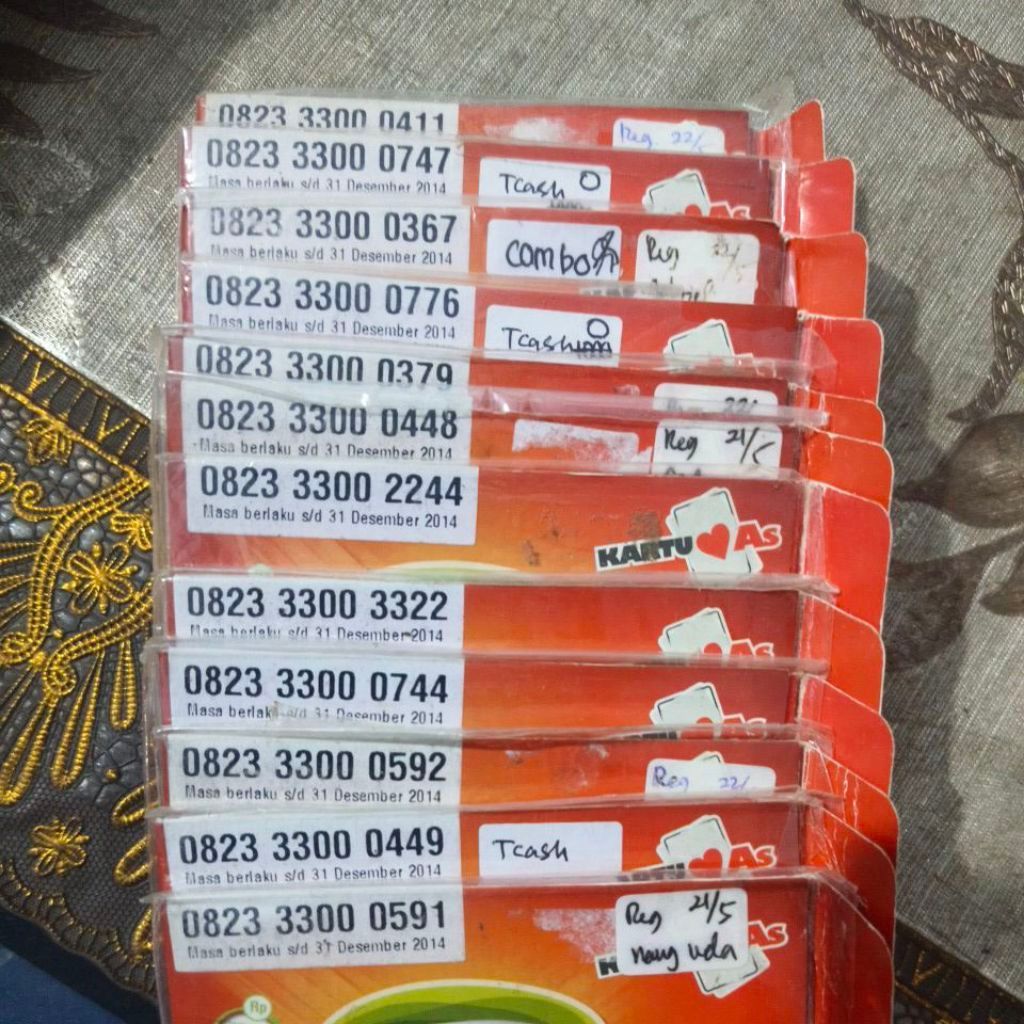nomor cantik telkomsel kartu As 5555 8888 6666