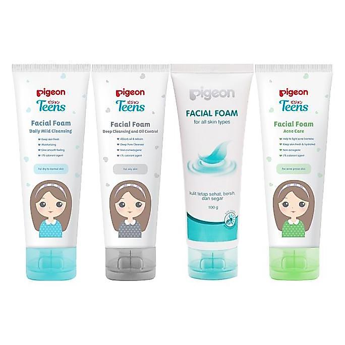 Wess- Peon Teens Facial Foam 100Ml For All Skin Acne Care Oil Control Daily Mild