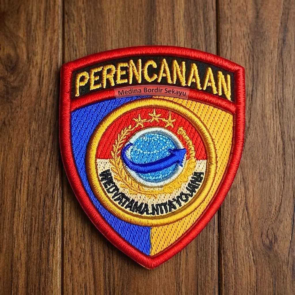 ATRIBUT LOGO POLRI TIMBUL 3D TERBARU