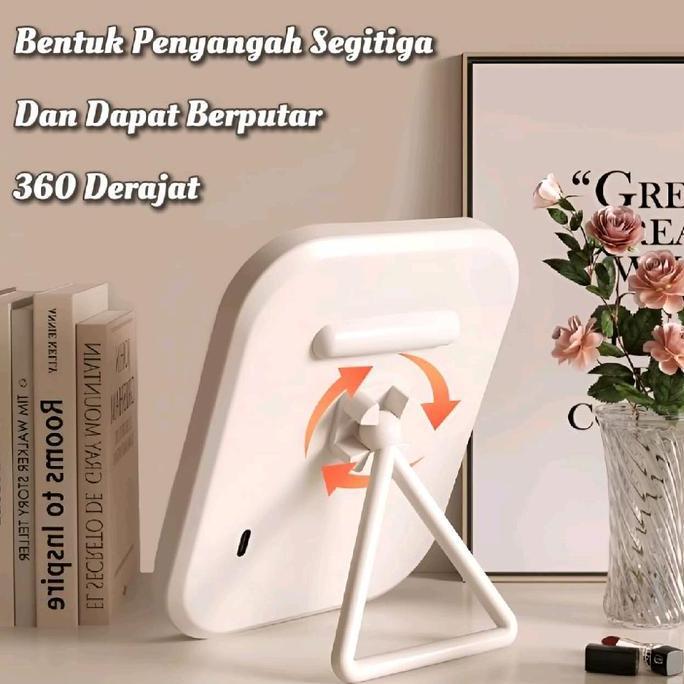 Cermin Makeup LED | Cermin Lampu LED | Kaca Makeup Touchscreen Mrlion