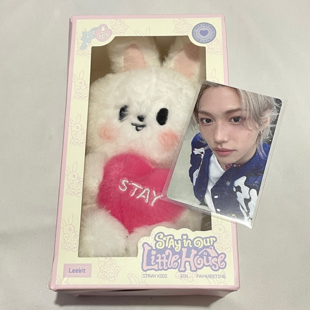 [READY STOCK] OFFICIAL SKZOO PLUSH VOICE - LEEBIT + POB
