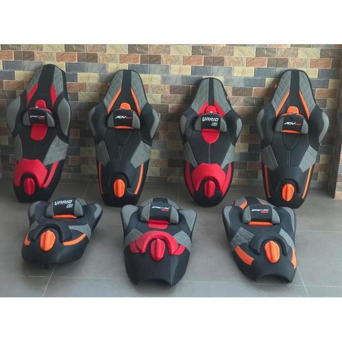 COVER KULIT JOK PCX AEROX NMAX ADV MODEL COBRA-KULIT JOK MODIFIKASI MODEL COBRA MBTECH