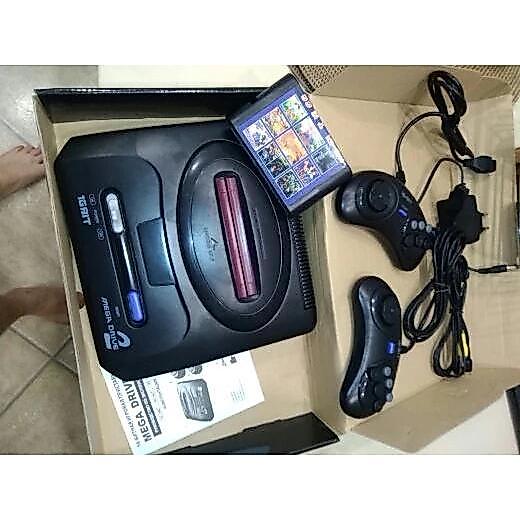 New Arrival 16-Bit SEGA MD2 Video Game Console with Original SEGA Game Cartridge - 138-in-1 & 196-in