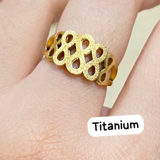 cincin titanium motif 88