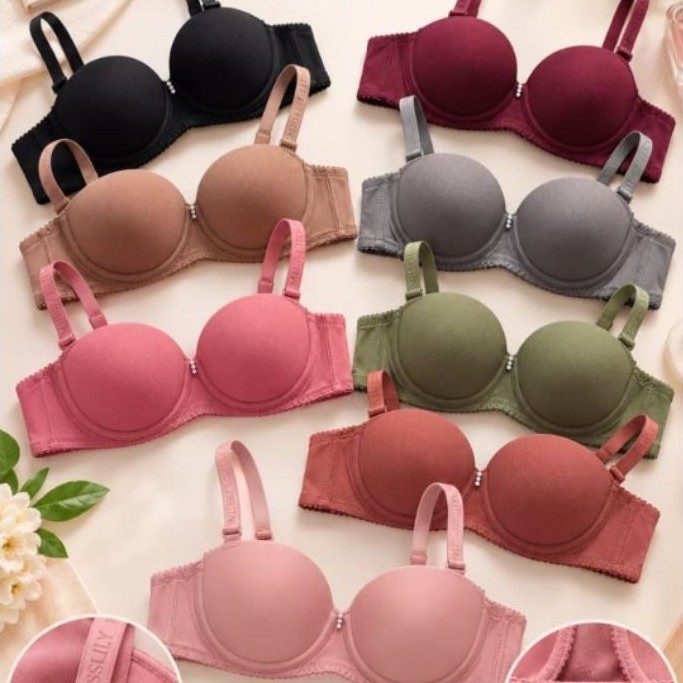 Bra MIsslily setengah cup | Push Up Bra / Bra Kawat Polos misslily 9853