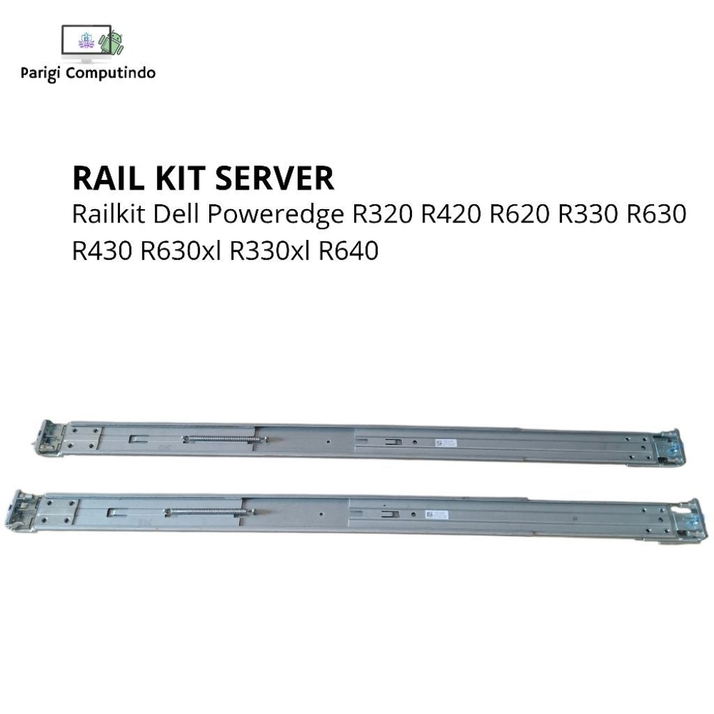 Rail Kit Dell Poweredge R320 R420 R620 R330 R630 R430 Server Bekas