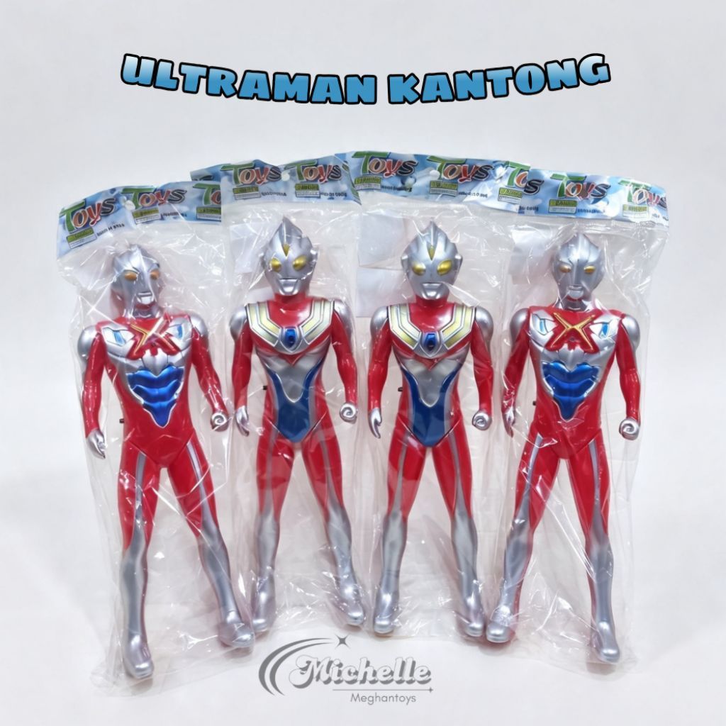 Mainan Robot Ultraman Kantong Plastik / Action Figure Ultraman Murah Anak Laki-Laki