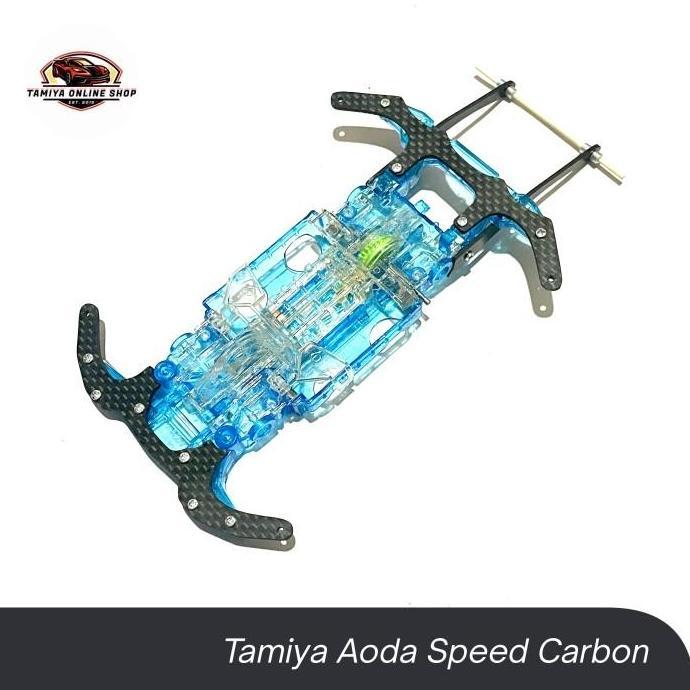 Tamiya Aoda Speed Chassis Carbon Speed Aoda Chassis Aoda Kosongan Original