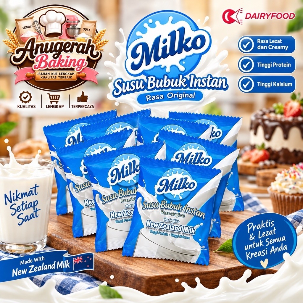 [ZNMP] Milko susu bubuk original / susu nzmp kemasan 27gr