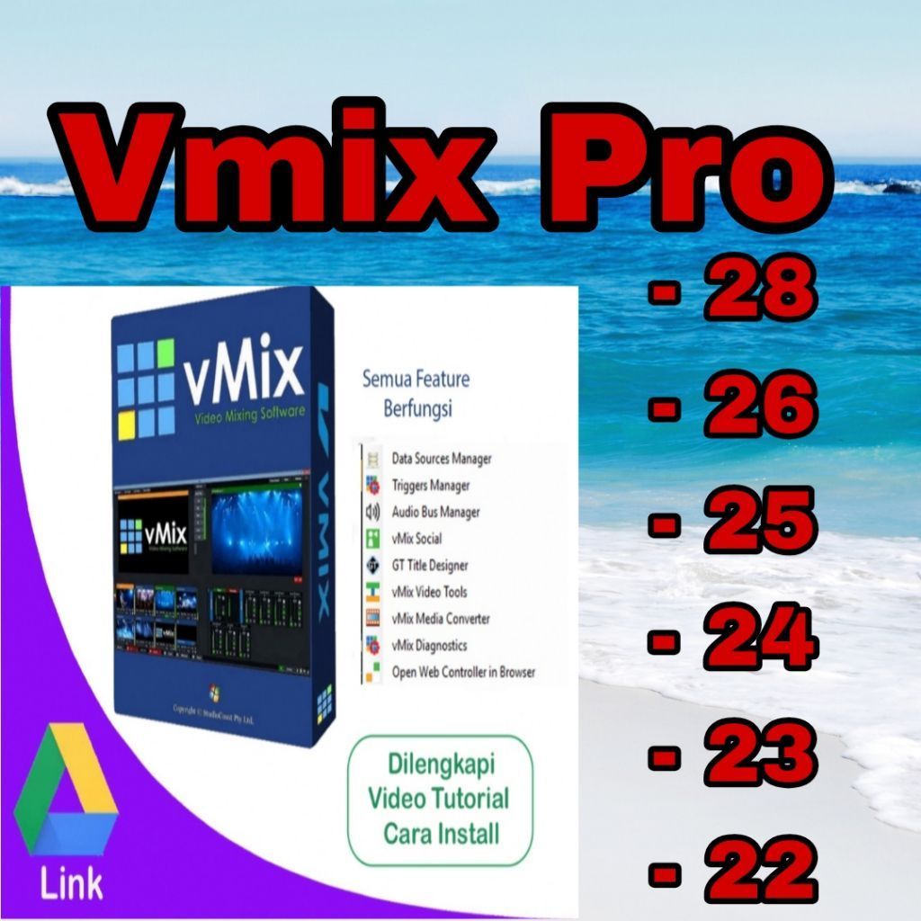 Vmix 28,26,25,24,22, Full Version - Win - Pc - Laptop