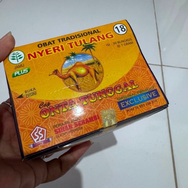 onta tunggal nyeritulang