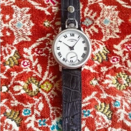 Jam Tangan Pria L.U.Chopard 1860 Automatic White Dial Officer Case