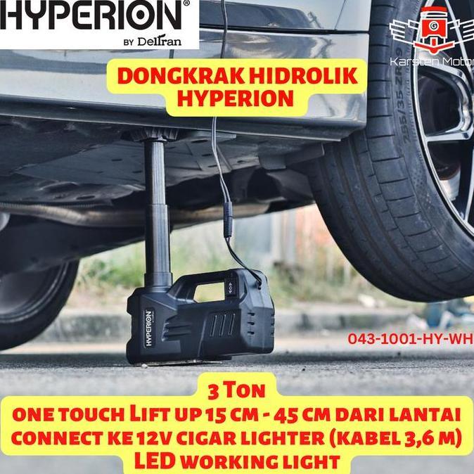Dongkrak Mobil Elektrik 3 ton Dongkrak Hidrolik Elektrik - HYPERION
