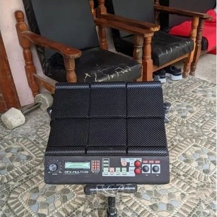 DTX rakitan 5 mode 9 pads 1 input pedal des || Bisa di pukul barengan udah pakai piezzo