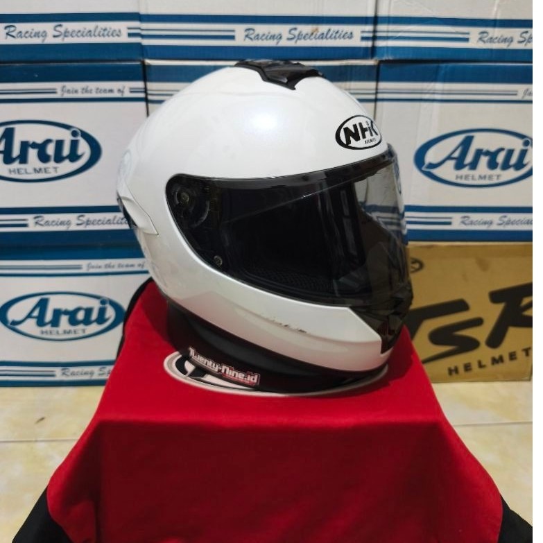NHK Mark-1 White Glossy Solid Second