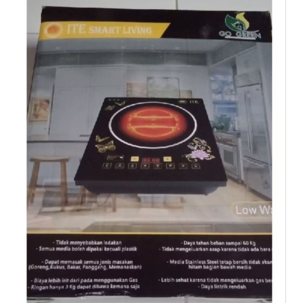 Kompor Induksi Listrik ITE SOLUTION/SMART LIVING/Made in Japan