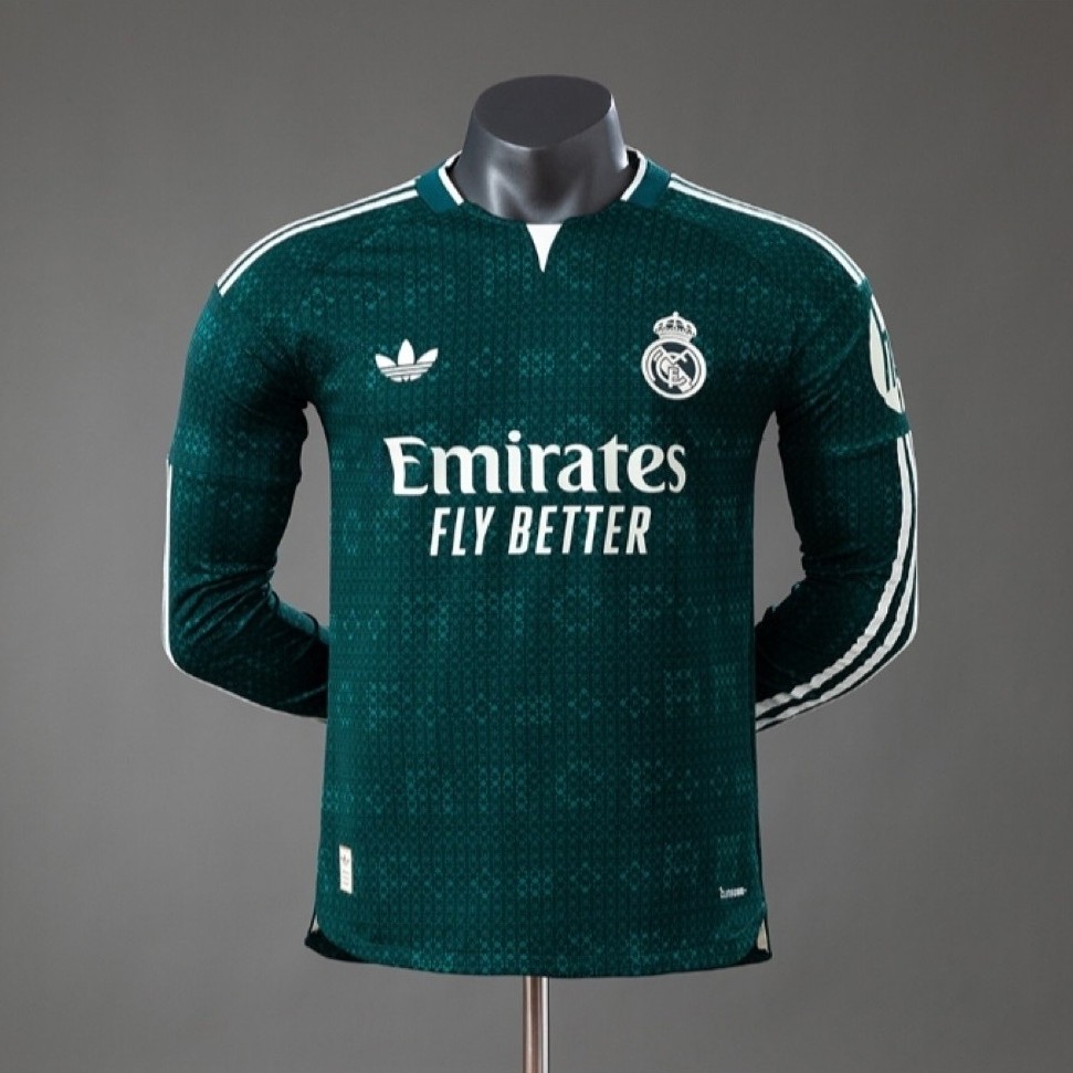 (PLAYER ISSUE) JERSEY MADRID AWAY LONG SLEVEE PLAYER ISSUE 2026/2027