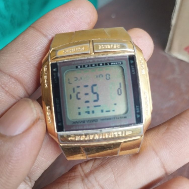 jam tangan casio data bank  db360g original minus
