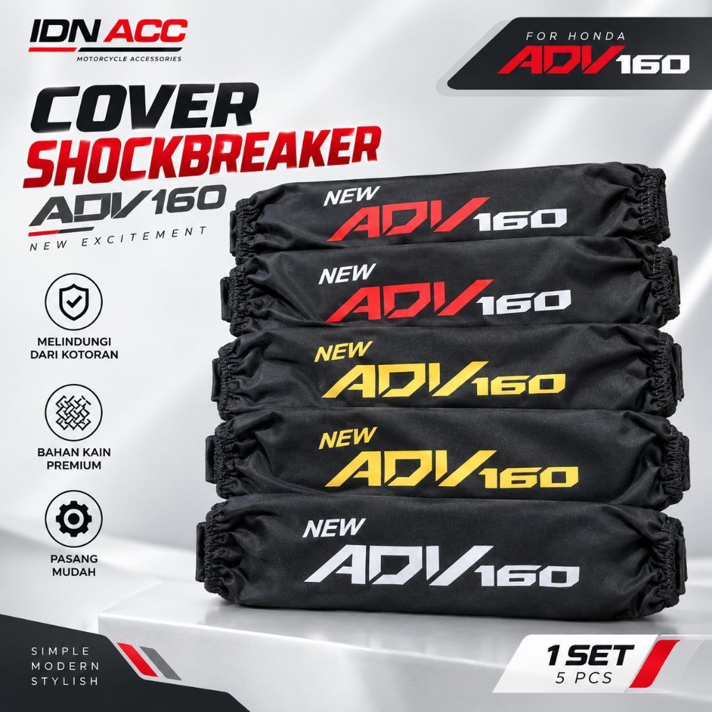 Cover Shockbreaker ADV 160 Sarung Shockbreaker ADV 160 Pelindung Shock Belakang ADV 160