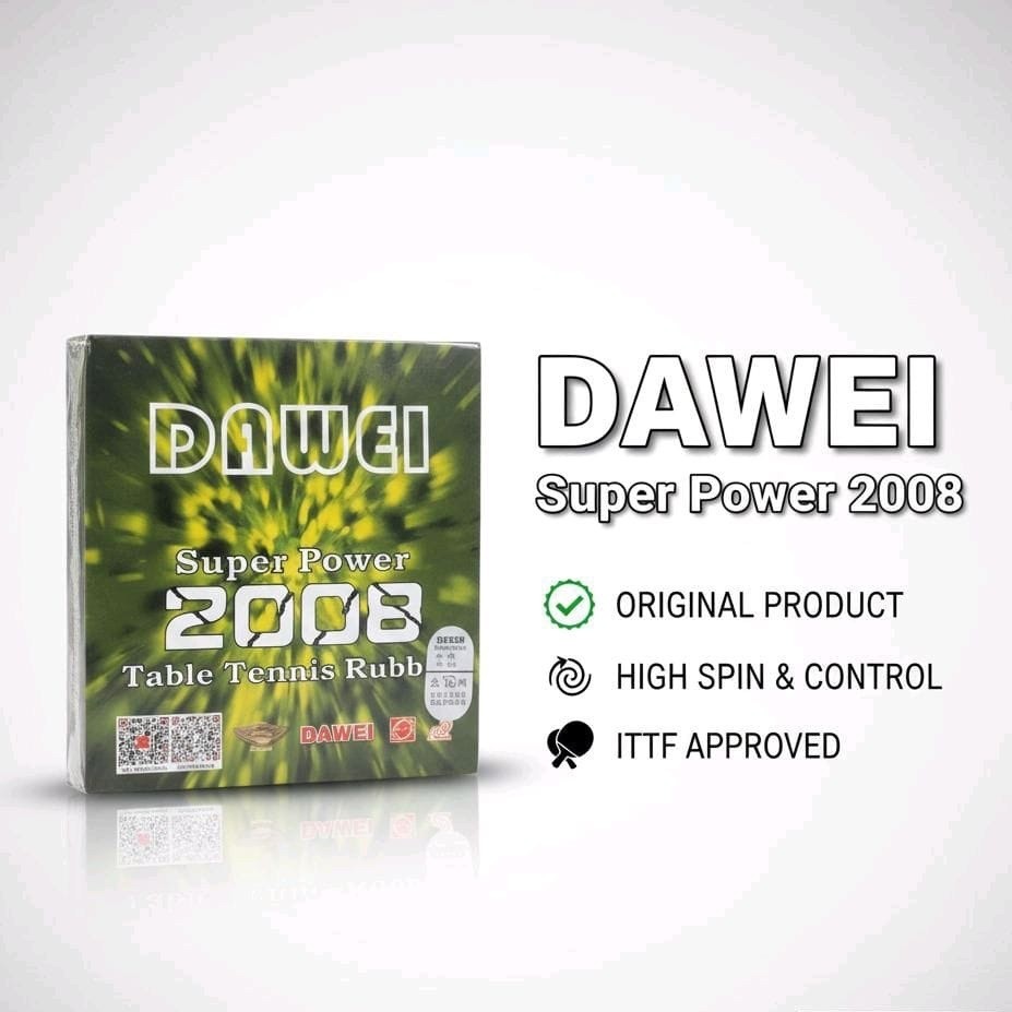 DAWEI 2008 SP KARET BET TENIS MEJA ATAU BET PINGPONG