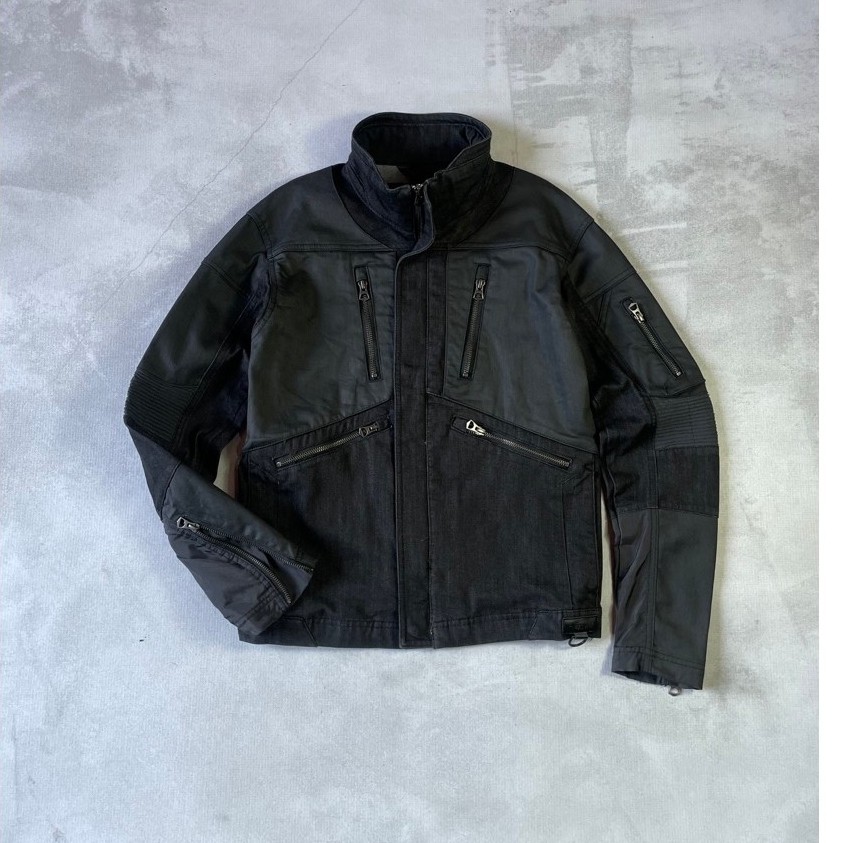 Fieldcore x Next Workez Biker Denim Jacket Size M ( 64x53 ) Original