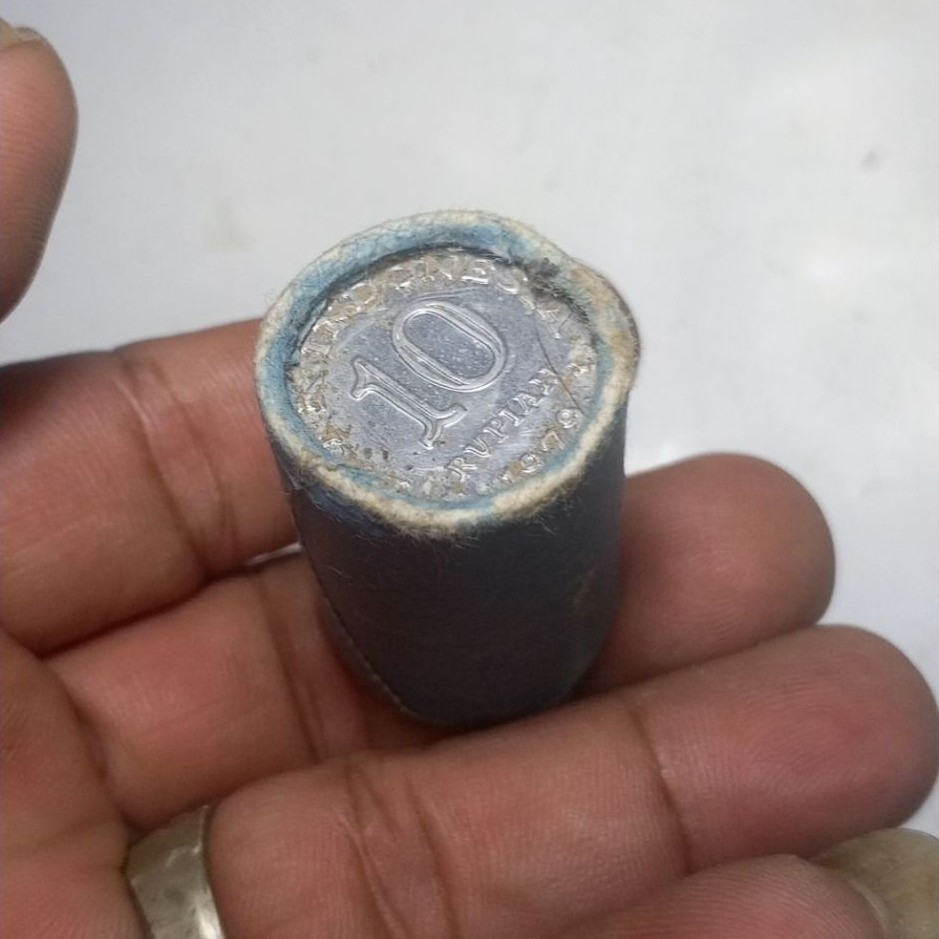 Koin Roll Rp 10 Tahun 1979 Asli Roll BI