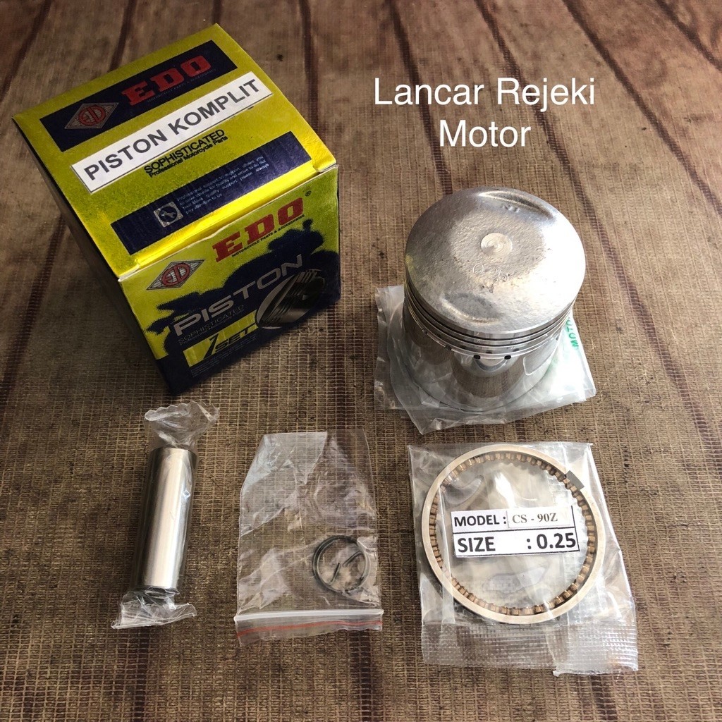 Piston Kit & Ring seher Pen Piston Honda S90 / S 90 / 90Z / S90Z Os oversize 25