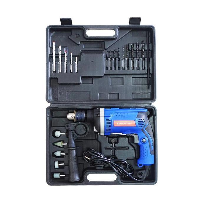 Moona- Kenmaster Bor Impact Drill 13Mm With Box - Bor Listrik - Bor080
