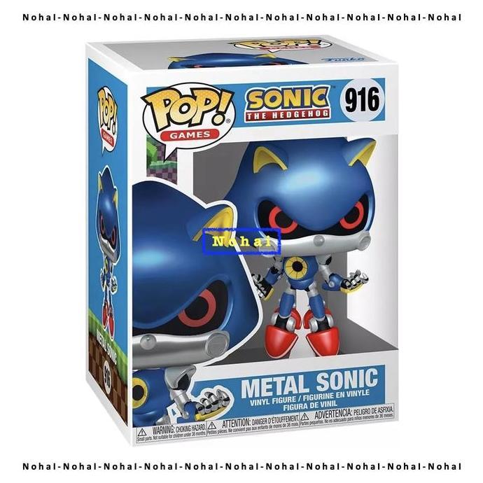 FUNKO POP GAMES SONIC THE HEDGEHOG METAL SONIC VINYL FIGURE 916