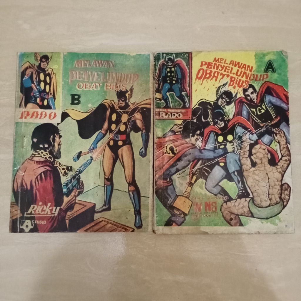 Komik Melawan Penyelundup Obat Bius (Edisi Bundle - Fullset Lengkap), Karya W. NS