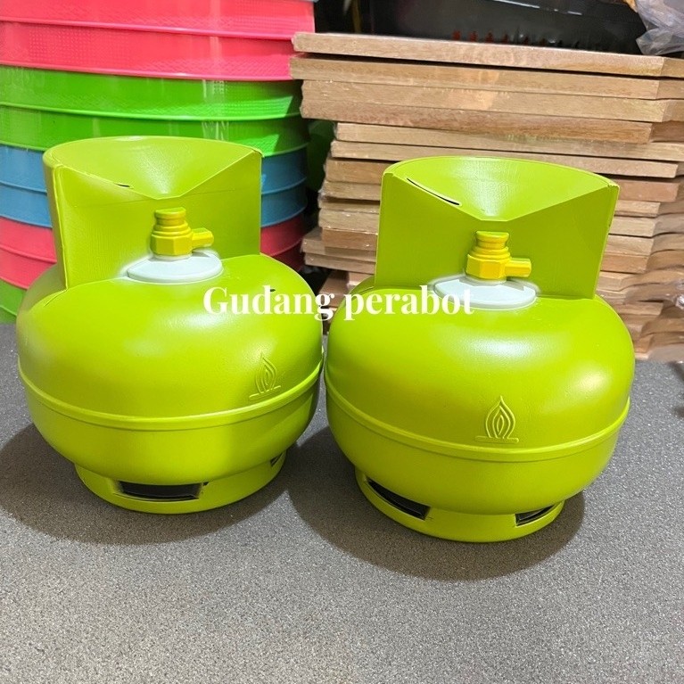Celengan tabung gas Lpg / tabungan plastik Lpg melon