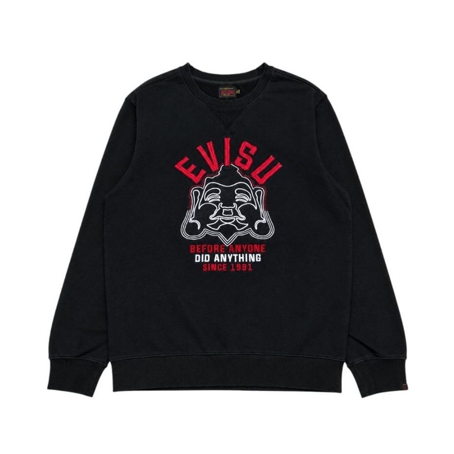 CREWNECK EVISU DEWA EBISU VINTAGE SECOND ORIGINAL