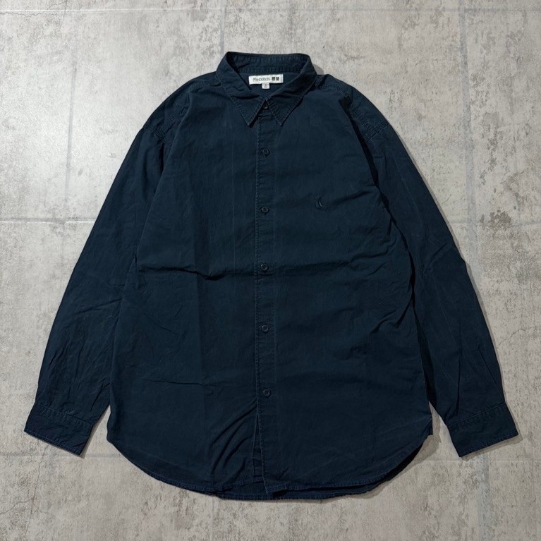Kemeja Uniqlo x JW Anderson Navy