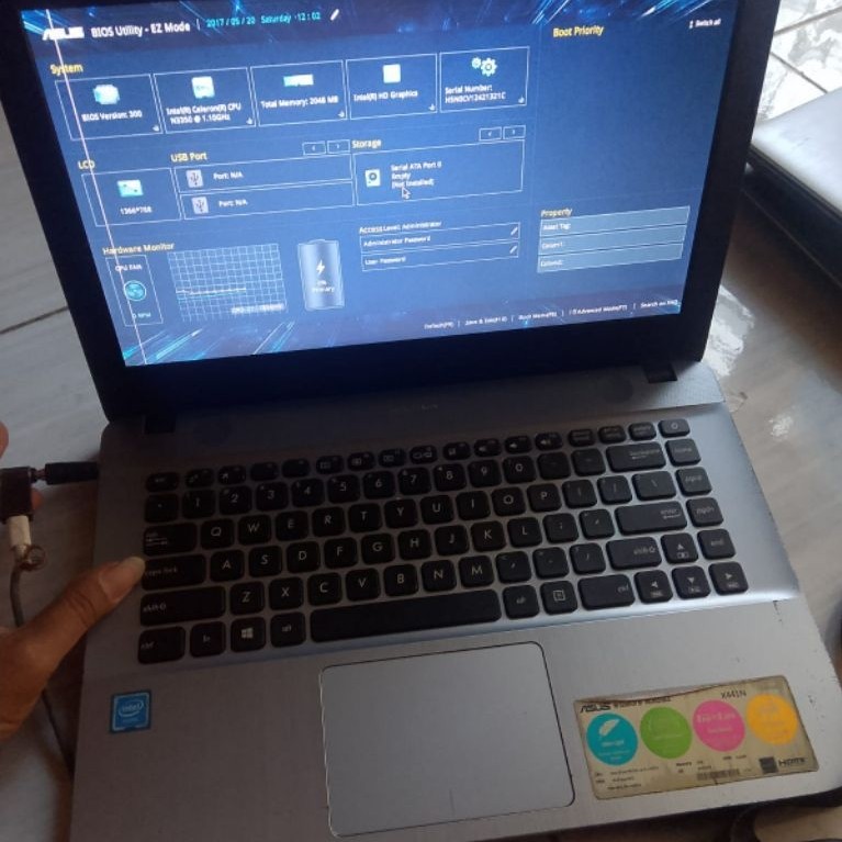 Mobo Laptop Asus X441N