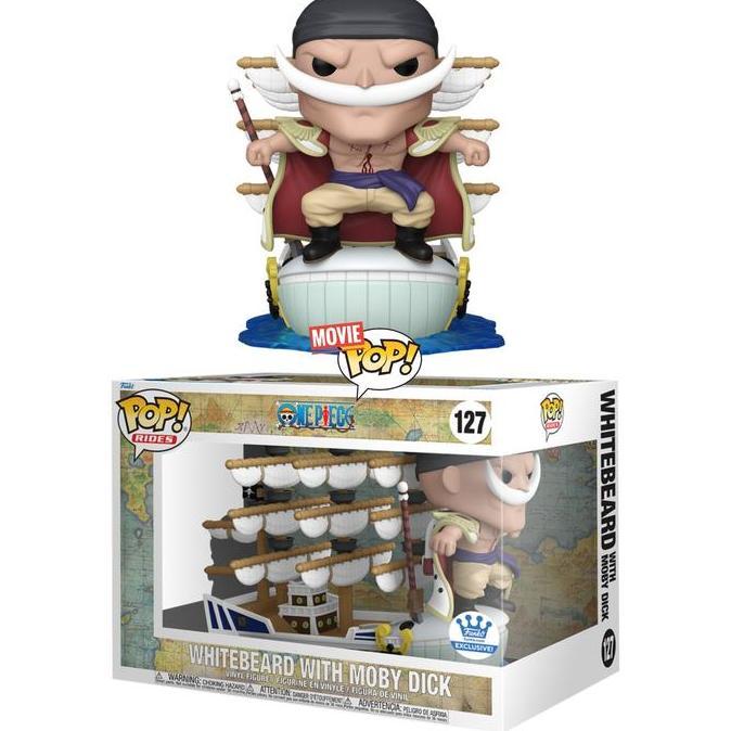 FUNKO POP ONE PIECE RIDES DELUXE - WHITEBEARD WITH MOBY DICK EXCLUSIVE
