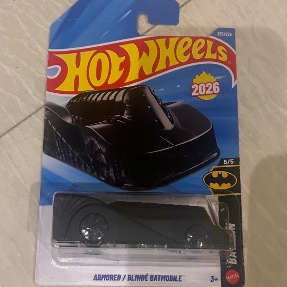 Hot Wheels Armored Batmobile Batman 1989 2026 Lot N Lot P Removable Armor Original Mattel
