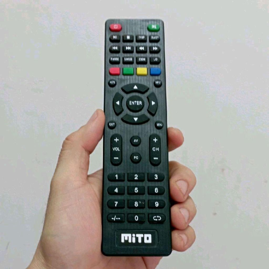 Remote Remot LED TV Pengganti Tanpa Setting Mito 2411 3255i 3218 A120