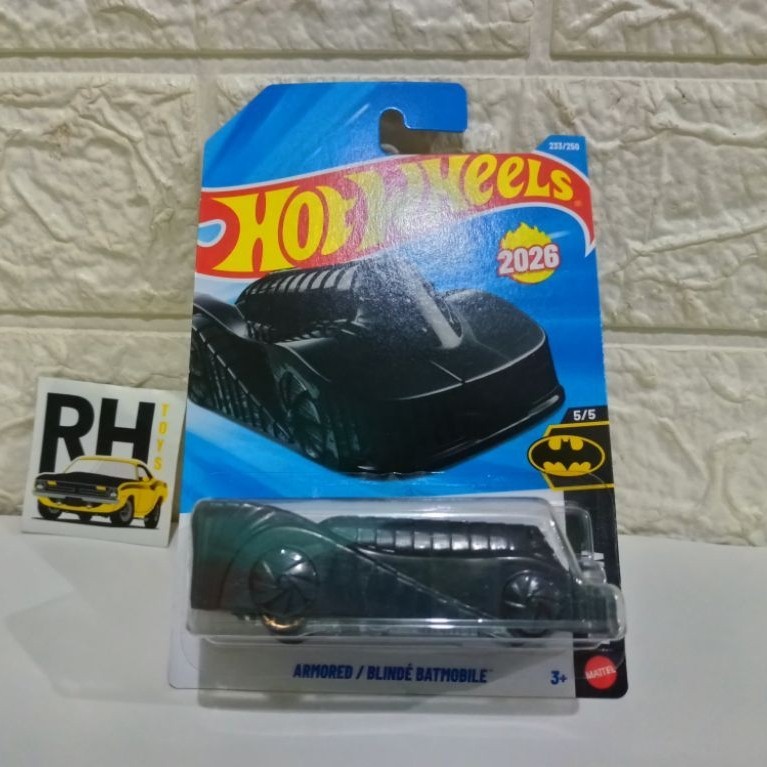 Hot Wheels Armored Batmobile Batman baru