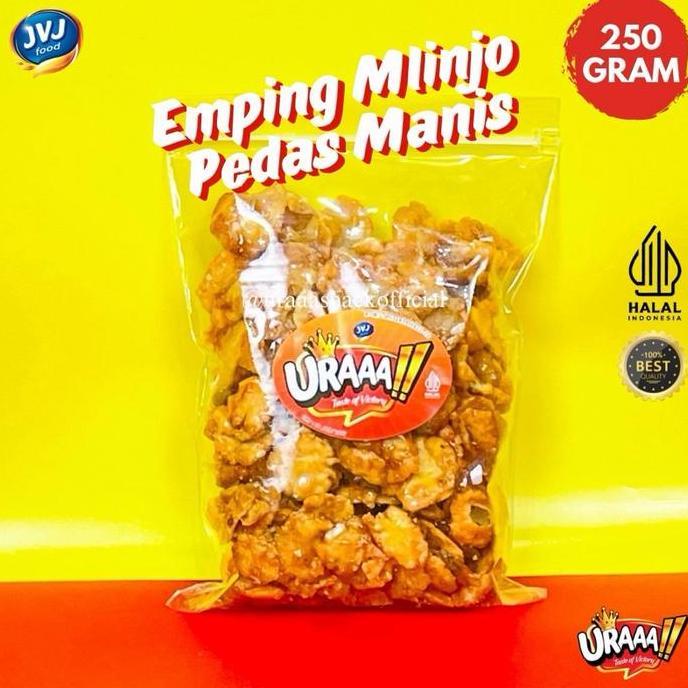 EMPING MELINJO PEDAS MANIS URAAA RENYAH MANIS GURIH CRUNCHY