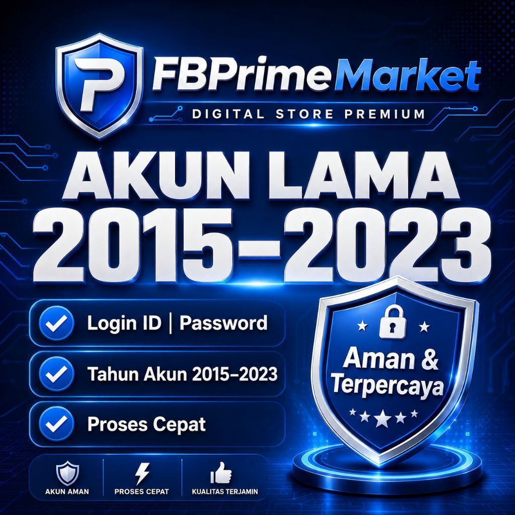 Akun Facebook Tua Cocok Buat ( Spam, Ads, DLL )