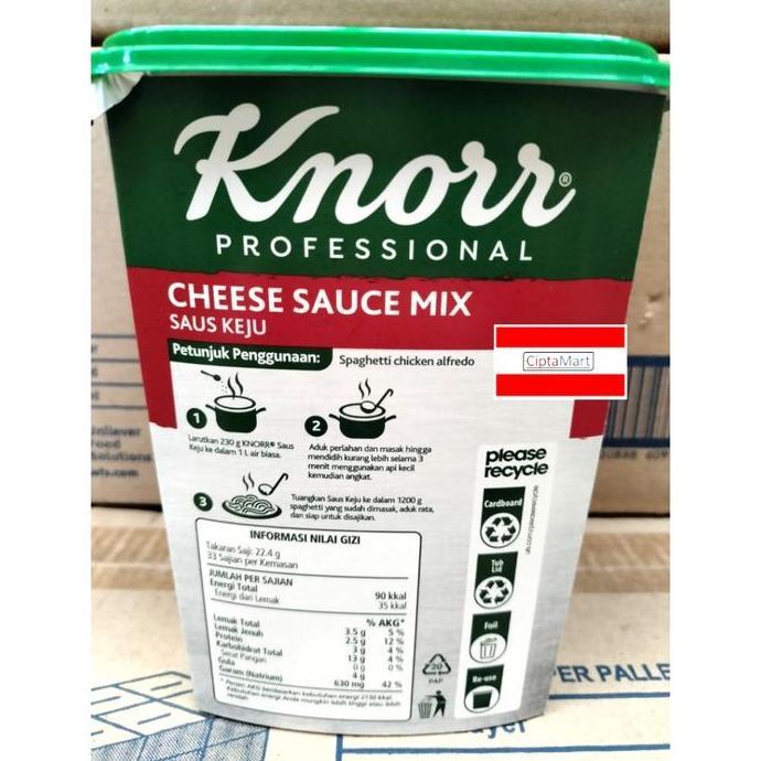 Knorr Cheese Sauce Mix Saus Keju 750 gr
