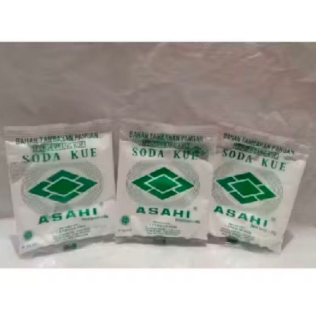 Soda Kue Asahi 40gr Baking Soda Pengembang Kue Bahan kue