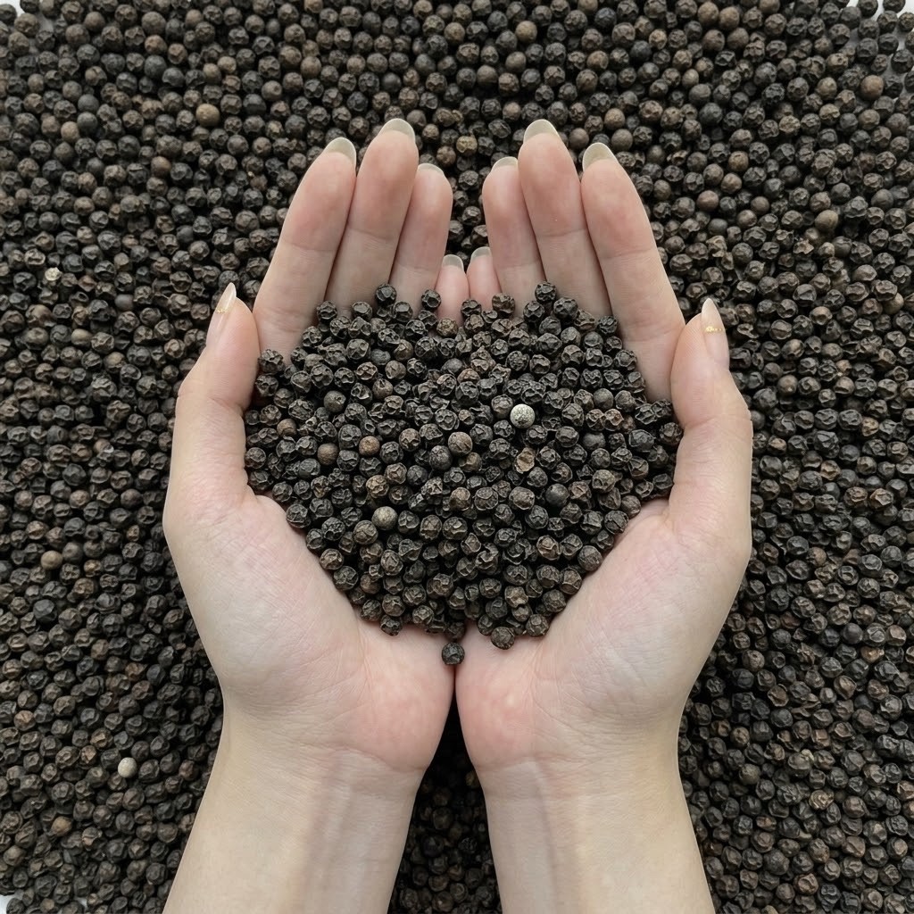 Biji Lada Hitam Premium 1 Kg - Lada Hitam Butir