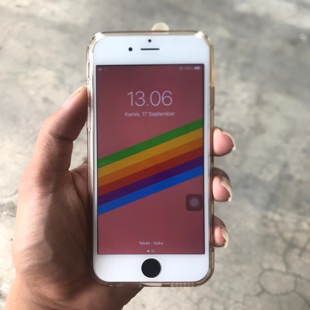 iPhone 6s Rose Gold 16GB inter Second Original 100% Bypas WiFi Only