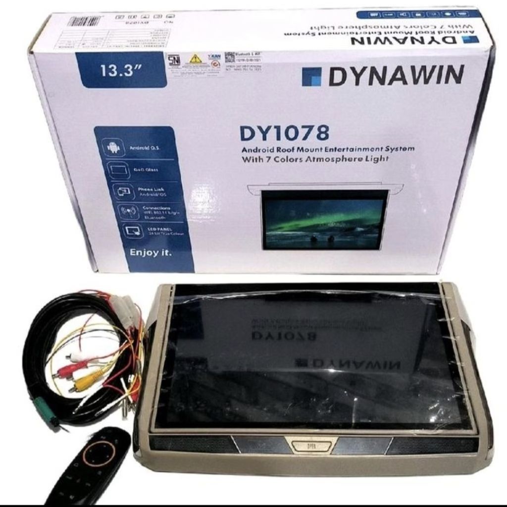Tv Roof Monitor Android Dynawin Dy-1078 13.3 Inch / Tv roof android