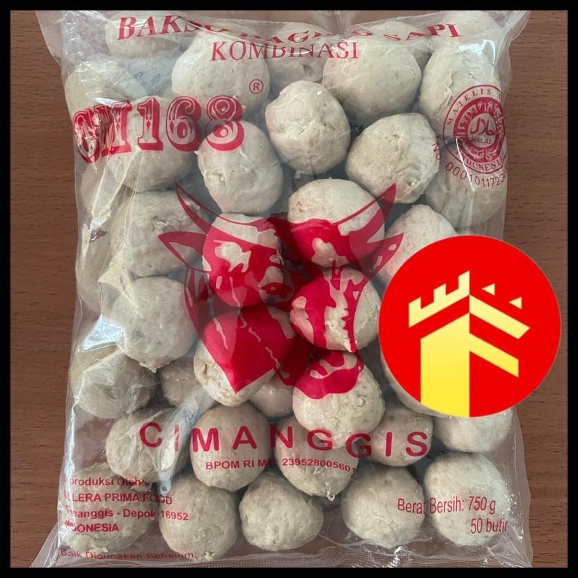 BAKSO CIMANGGIS CM 168 50 PCS 25 PCS BASO BAKSO DAGING SAPI CM CIMANGGIS RISAN MERAH 319