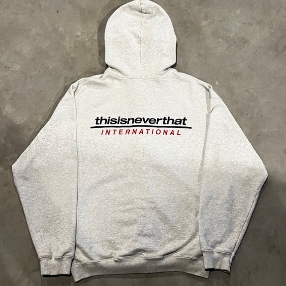 Zipper Hoodie Thisisneverthat Boxy