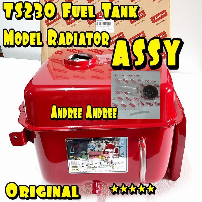 TS-230 MODEL RADIATOR FUEL TANK TANGKI SOLAR KOMPLIT TS230 ORIGINAL ORIGINAL DAN TERPERCAYA